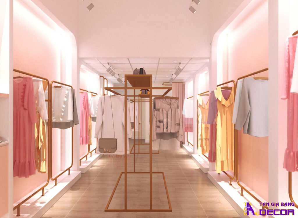 Thiết kế shop quần áo ở Biên Hòa