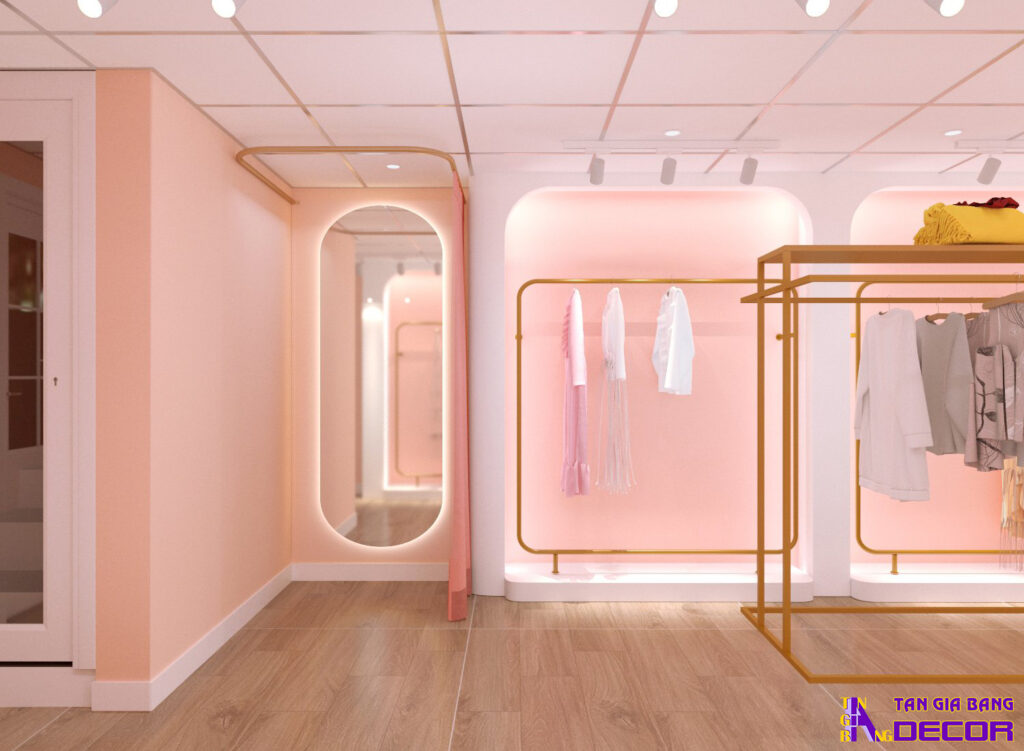 Thiết kế shop quần áo tại Biên Hòa