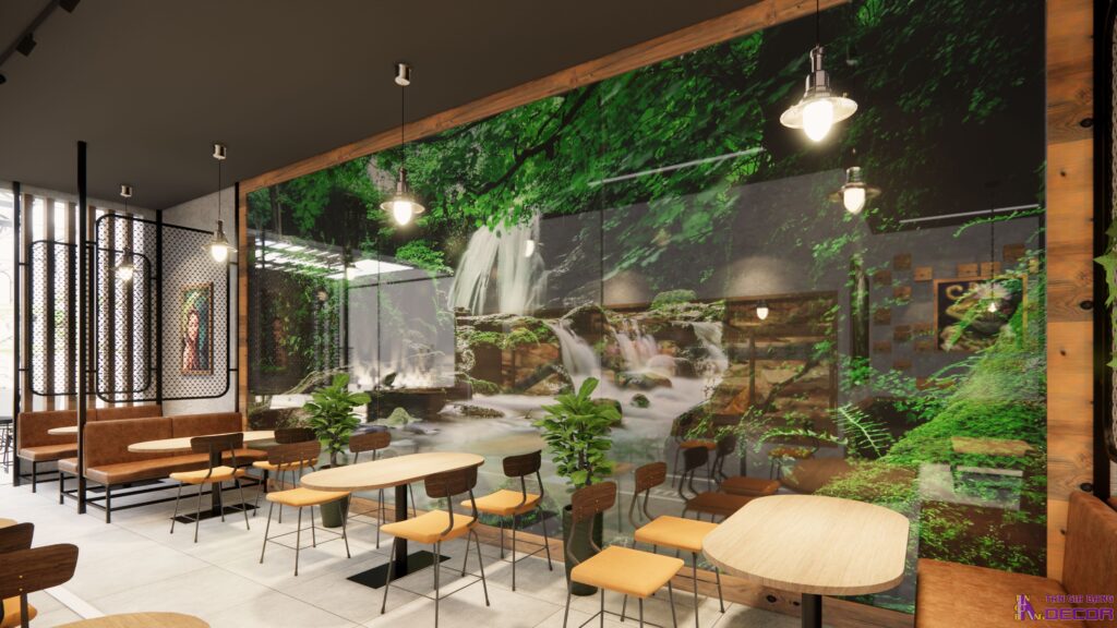 Thiết kế quán cafe tại Biên Hòa