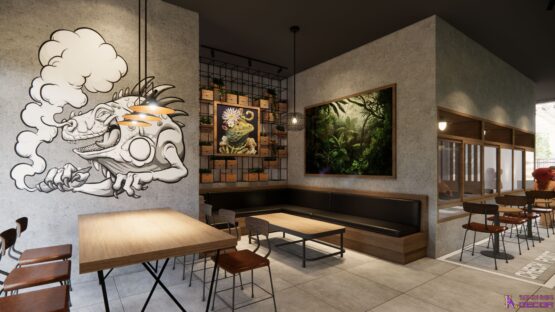 Thiết kế quán cafe tại Biên Hòa