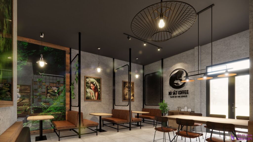 Thiết kế quán cafe tại Biên Hòa