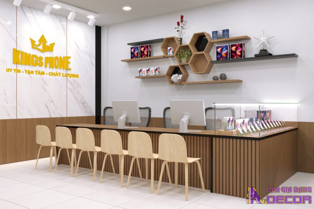 Thiết kế shop điện thoại tại Đồng Nai.
