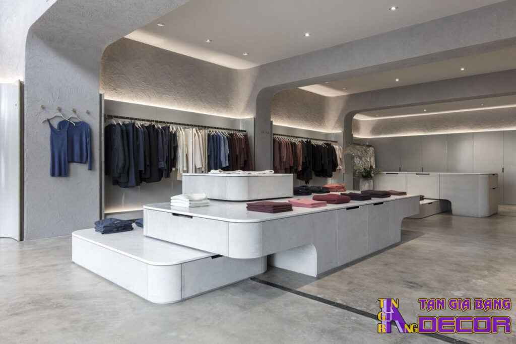Thiết kế shop thời trang.