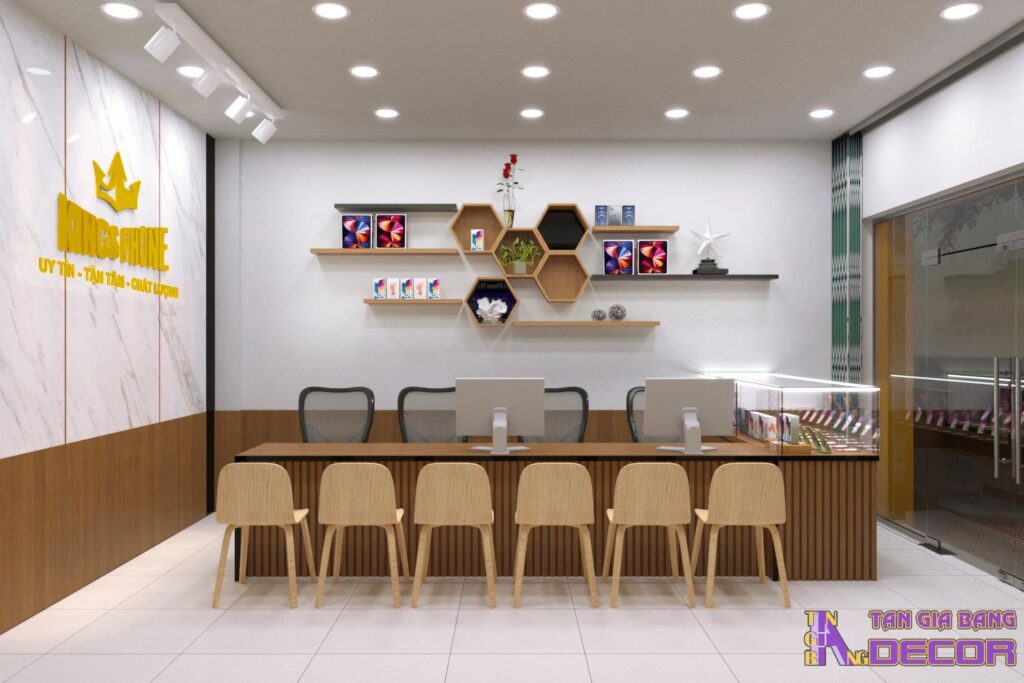 Thiết kế shop điện thoại tại Đồng Nai.