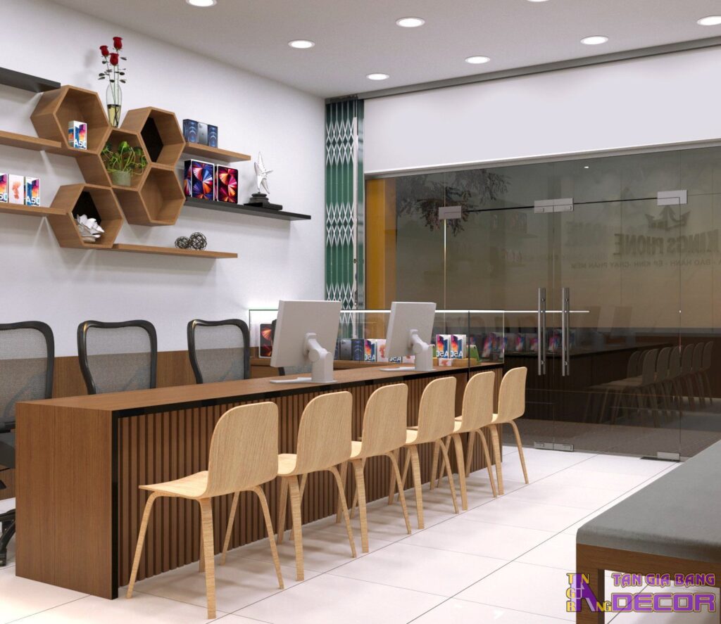 Thiết kế shop điện thoại tại Đồng Nai.