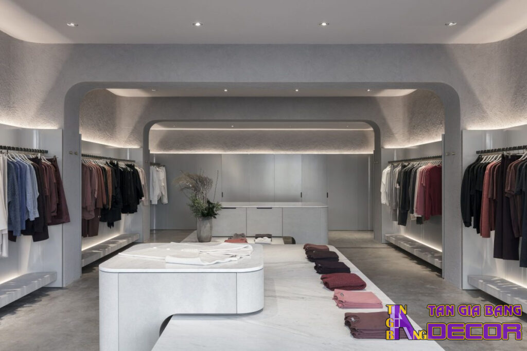 Thiết kế shop thời trang.