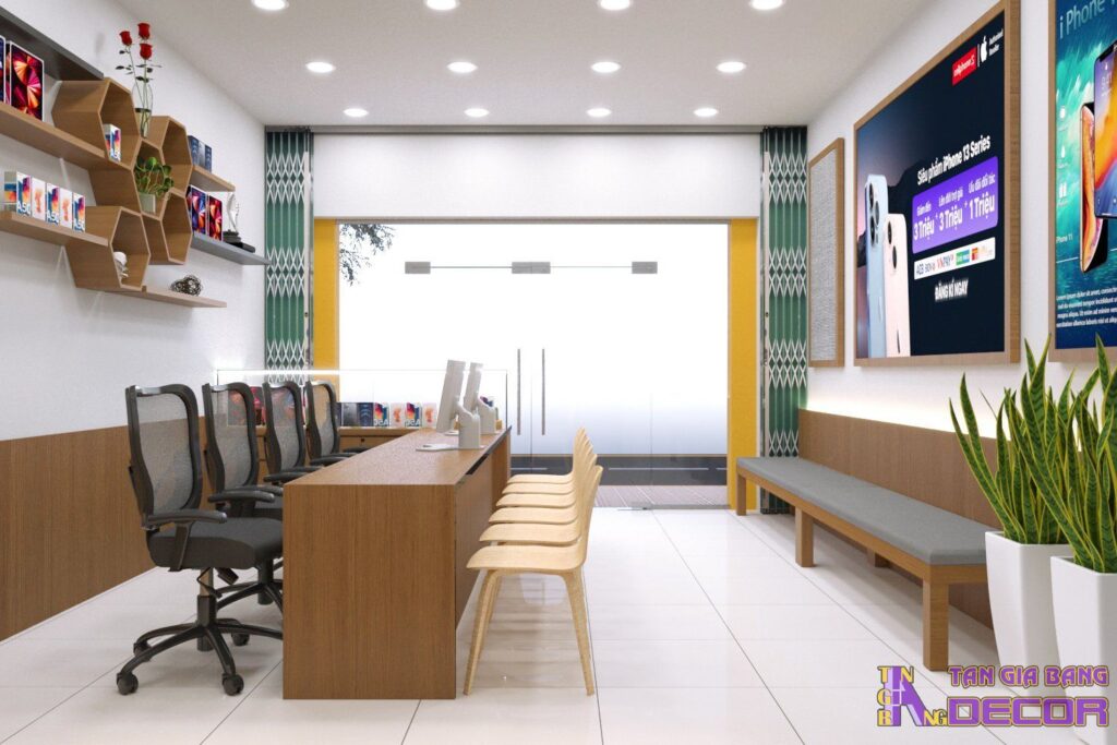 Thiết kế shop điện thoại tại Đồng Nai.