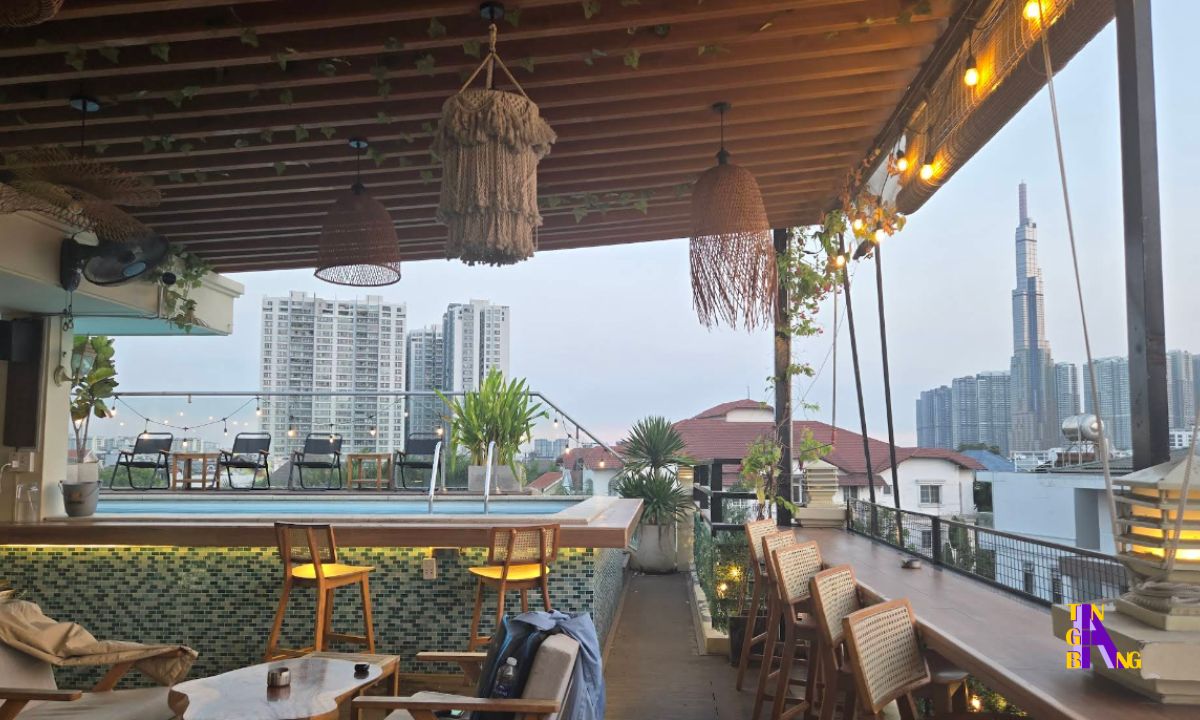 12+ Quán cafe sân thượng (Rooftop) ở Sài Gòn cực chill 12 Kumo Rooftop