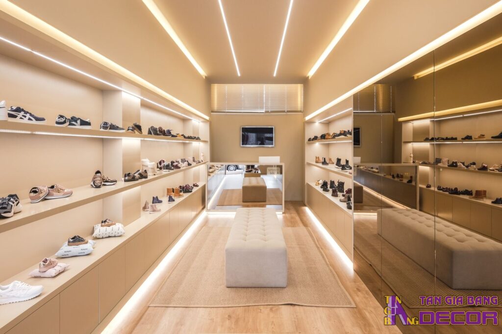 Thiết kế shop giày thời trang Nice 4 Thiết kế shop giày thời trang