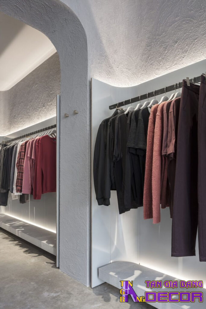 Thiết kế shop thời trang.
