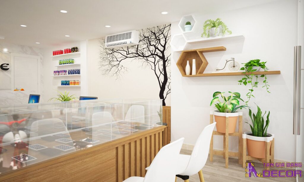 Thiết kế store điện thoại.