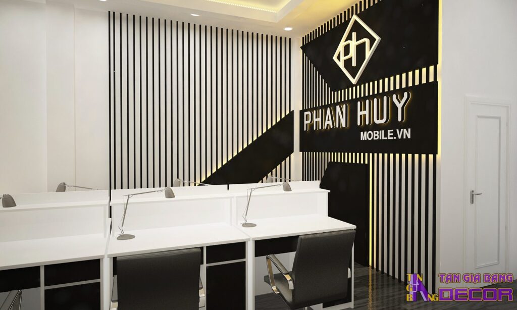 Thiết kế shop điện thoại tại Bình Dương