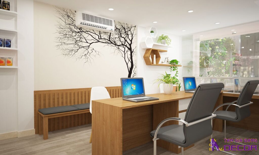 Thiết kế store điện thoại.