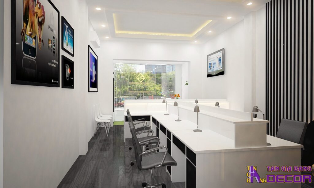 Thiết kế shop điện thoại Bình Dương