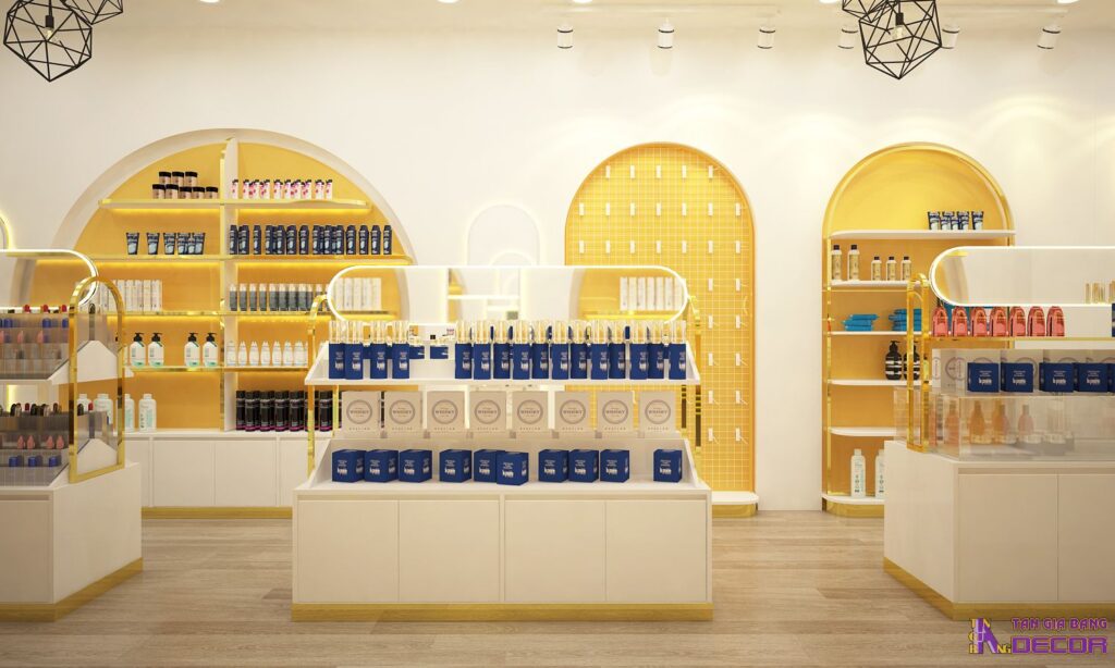 Thiết kế shop mỹ phẩm Vũng Tàu.