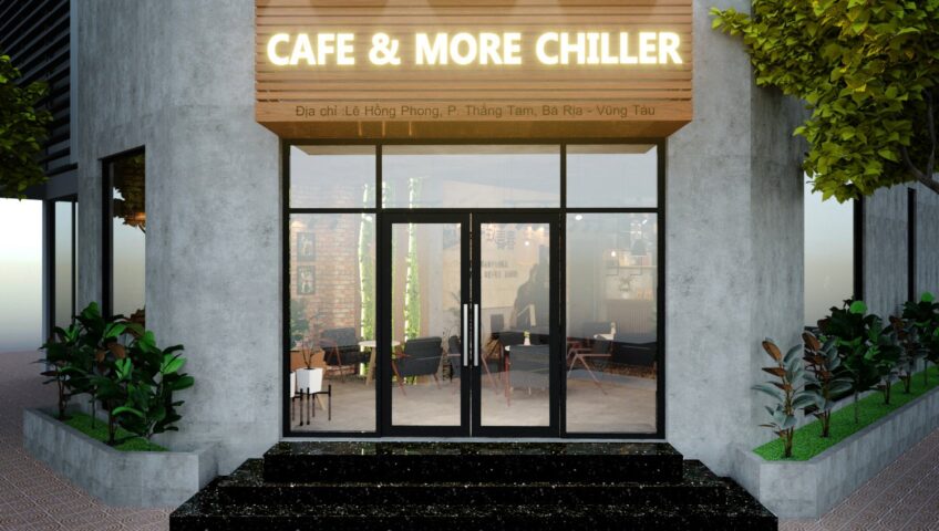 Thiết kế quán cafe.