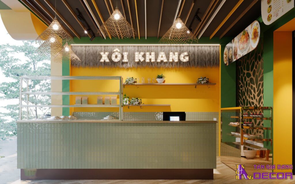 Thiết kế quán xôi ở Bình Dương