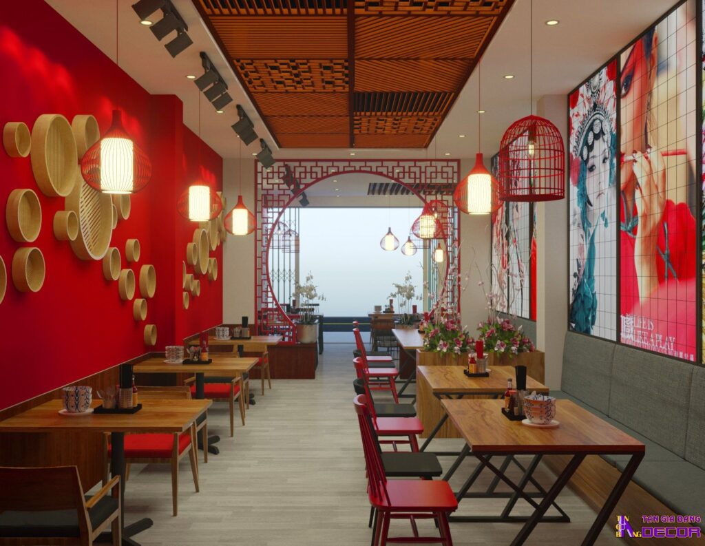 Thiết kế tiệm dimsum.