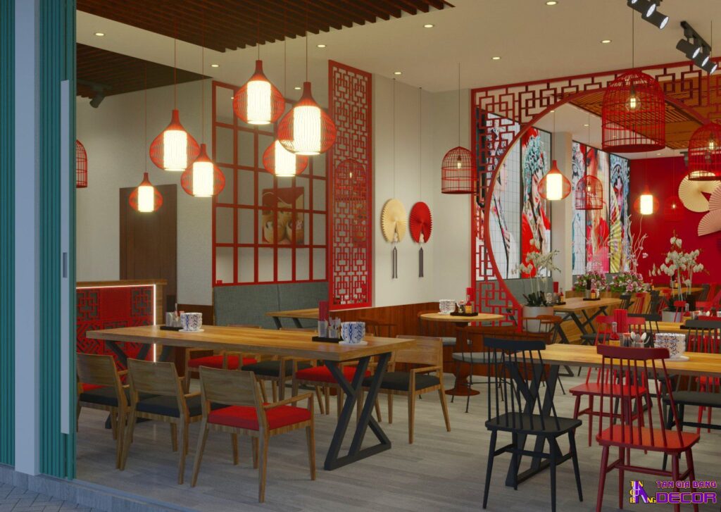 Thiết kế nhà hàng dimsum.