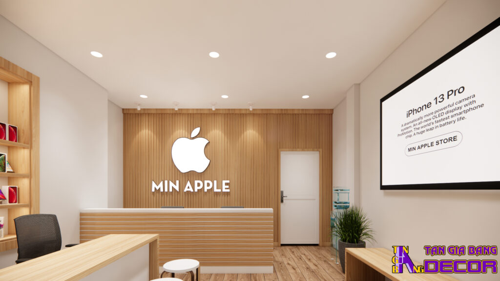 Thiết kế shop điện thoại tại Biên Hòa.