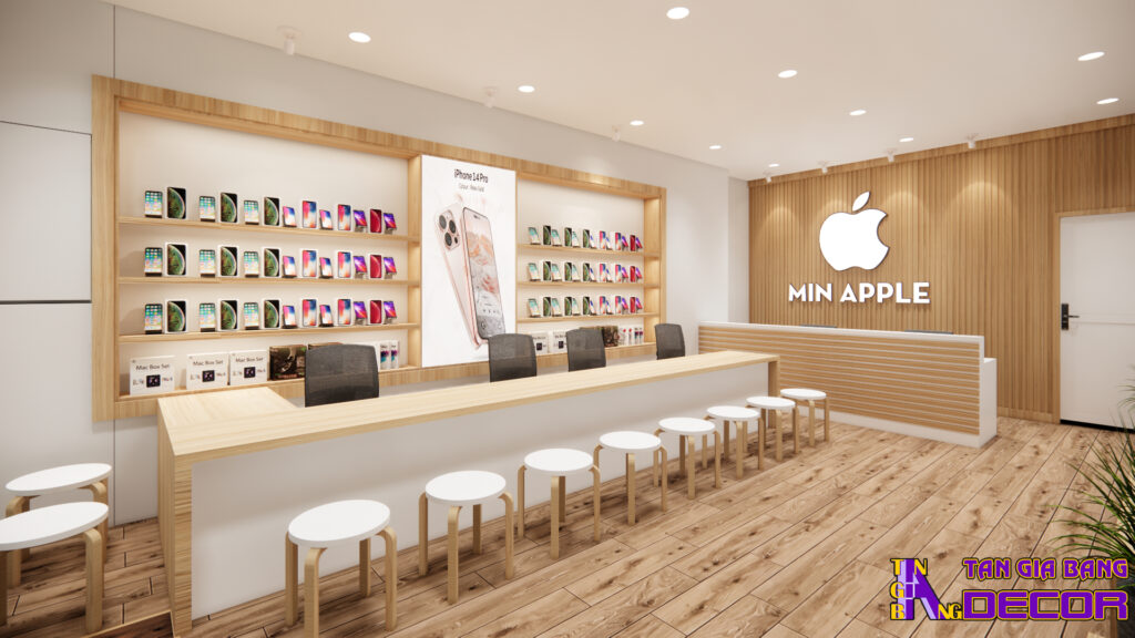 Thiết kế shop điện thoại tại Biên Hòa.