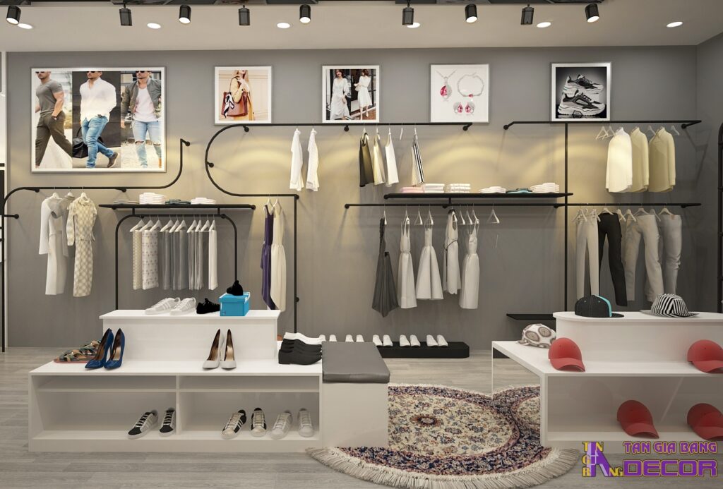 Thiết kế shop quần áo tại Vũng Tàu.