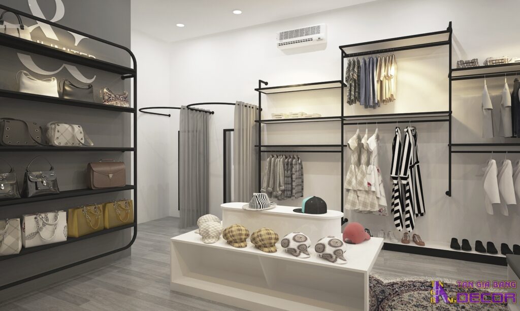 Thiết kế shop quần áo tại Vũng Tàu.