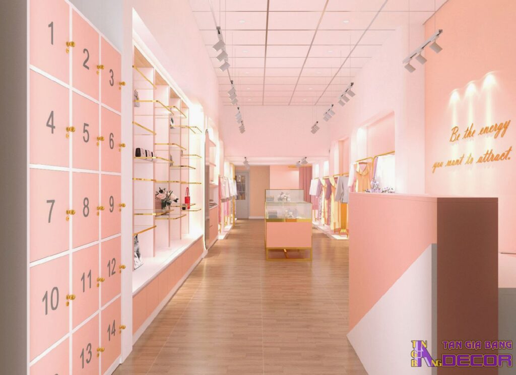 Thiết kế shop thời trang ở Biên Hòa