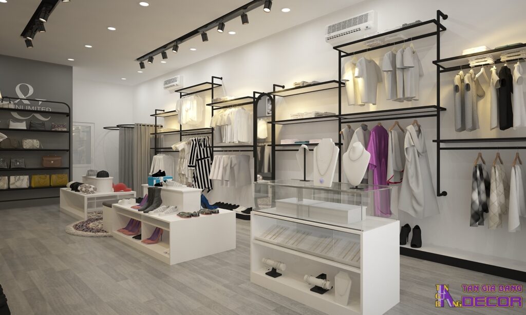 Thiết kế shop quần áo tại Vũng Tàu.