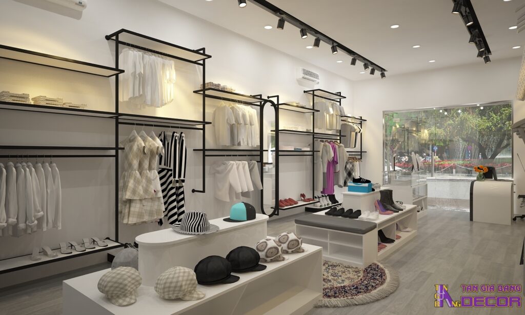 Thiết kế shop quần áo tại Vũng Tàu.