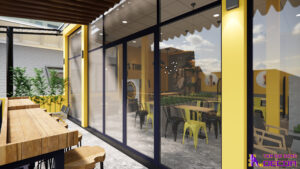 thiết kế quán cafe trà sữa Bảo Lâm, Lâm Đồng