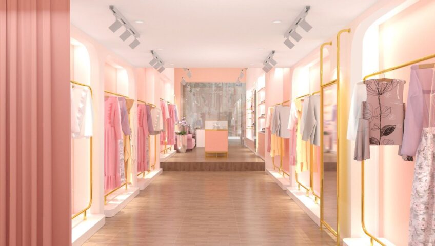 Thiết kế shop mỹ phẩm tại Biên Hòa