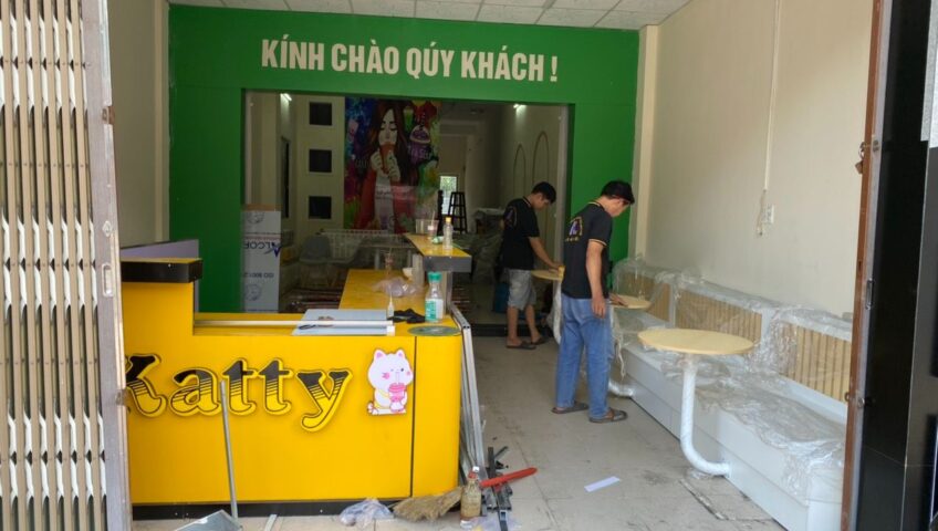 Thiết kế quán trà sữa tại Bình Dương