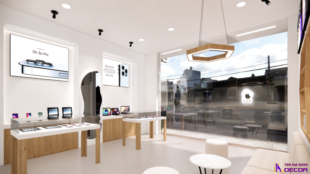 Thiết kế shop điện thoại tại Bình Phước
