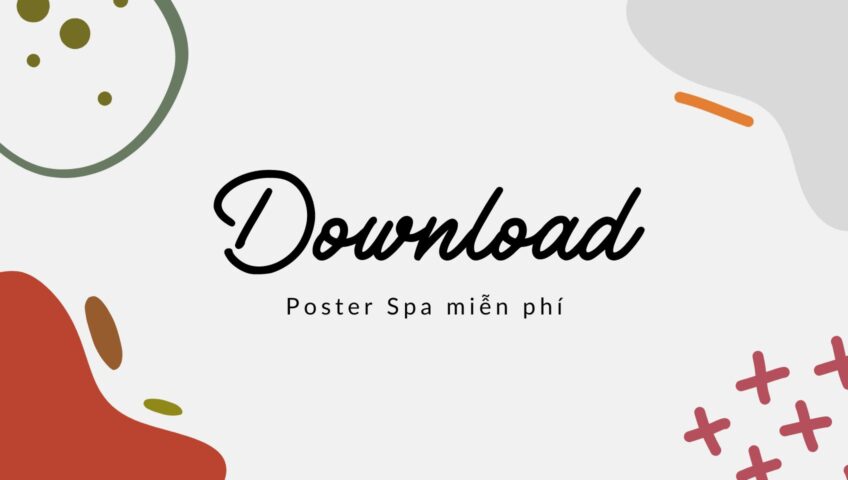 Download poster spa miễn phí với Tân Gia Bang Decor