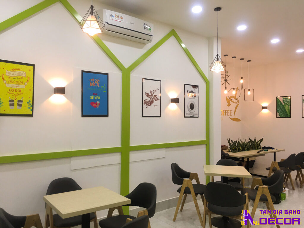 Thiết kế và Thi công Quán Trà sữa Vinmilk Tea & Coffee – Cần Thơ 3 Thi công quán trà sữa ở Cần Thơ