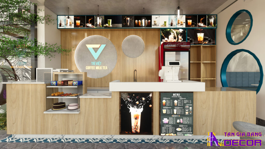 Thiết kế quán cafe tại Đồng Tháp