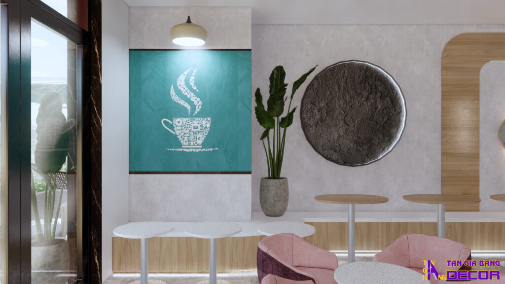 Thiết kế tiệm cafe tại quận 7