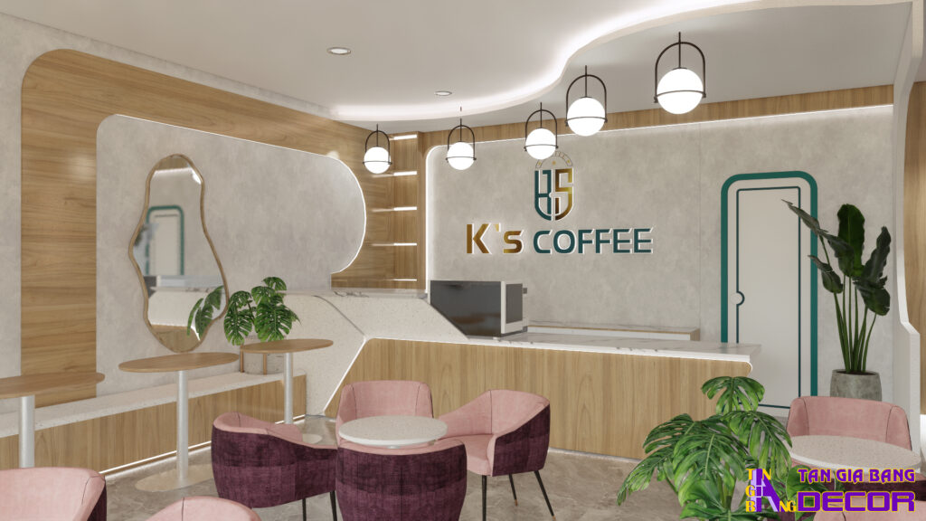 Thiết kế quán cà phê ở quận 7
