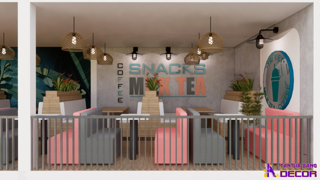 Thiết kế tiệm cafe ở Đồng Tháp