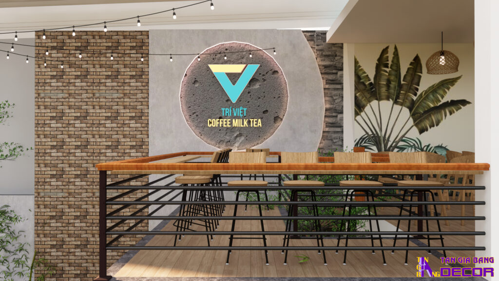 Thiết kế tiệm cafe tại Đồng Tháp