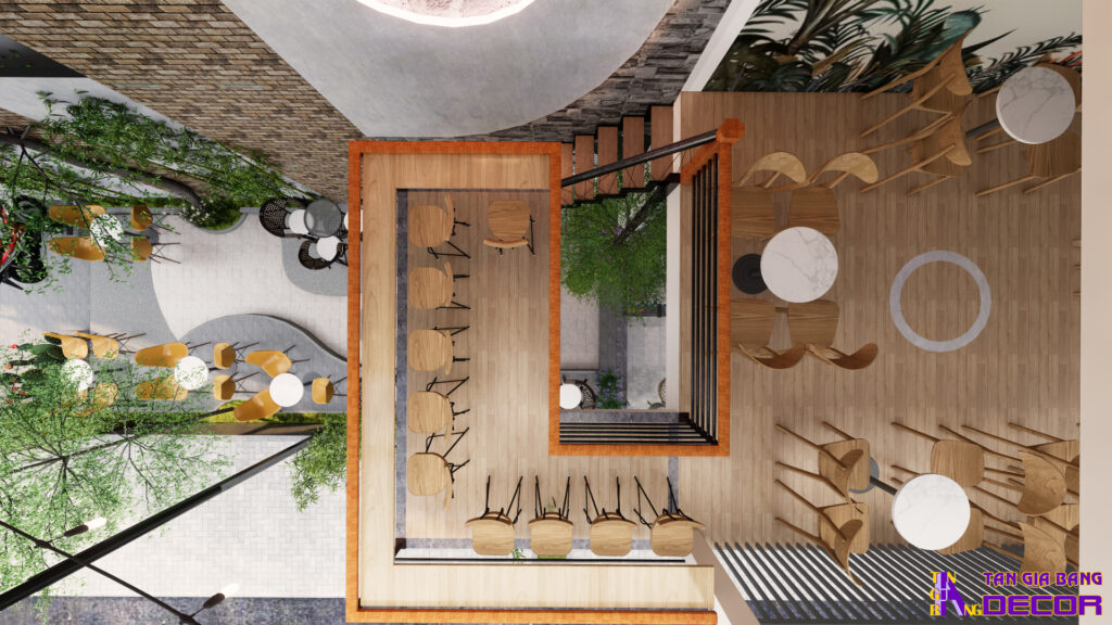 Thiết kế tiệm cafe Đồng Tháp