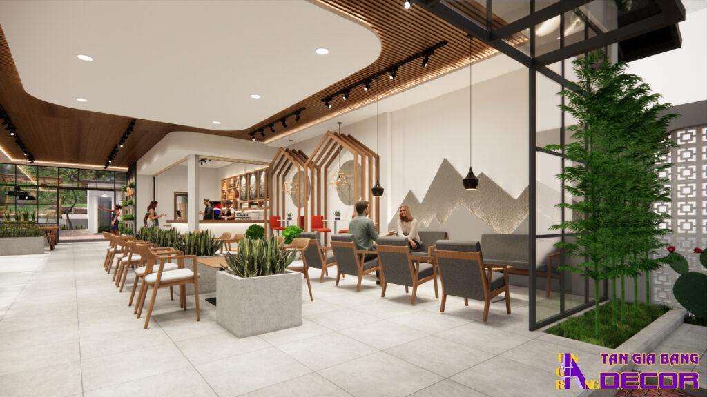 Thiết kế quán cafe võng tại Bình Thuận