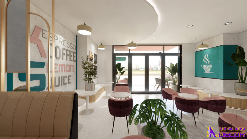Thiết kế quán cafe tại quận 7