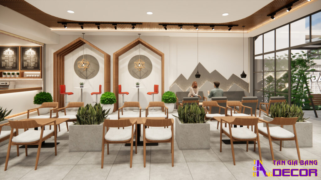 Thiết kế quán cafe võng tại Bình Thuận