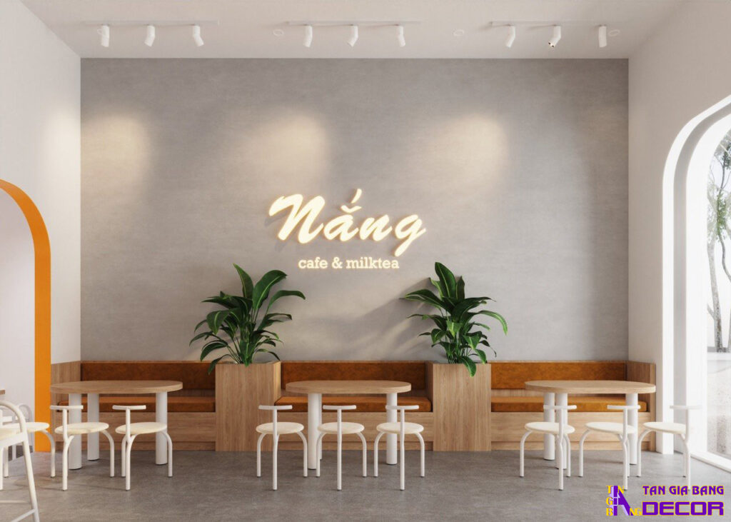 Thiết kế tiệm cafe Scandianvian
