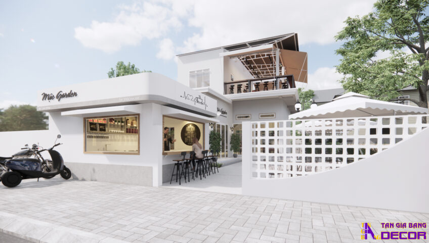 Thiết kế quán cafe tại Lâm Hà
