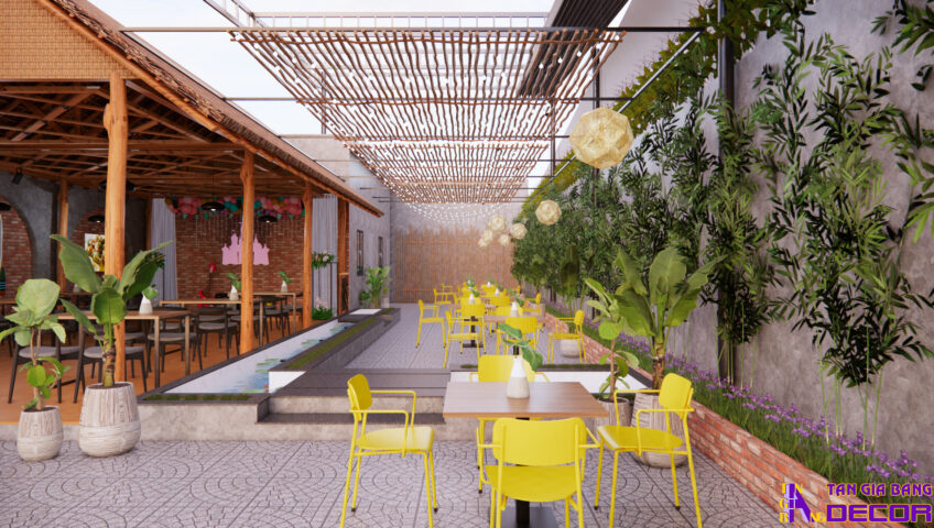 Thiết kế quán ăn tại Bến Tre