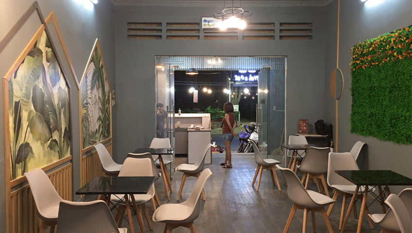 Thiết kế và thi công quán trà sữa tại Biên Hòa