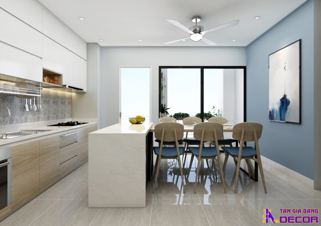 Thiết kế nội thất căn hộ ở Tân Phú